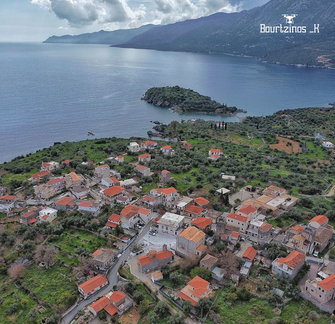 Coastal village of Kotronas